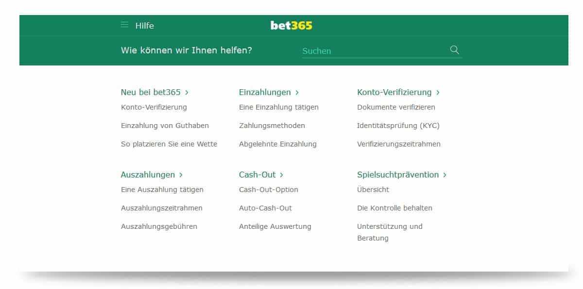 Bet365 Support