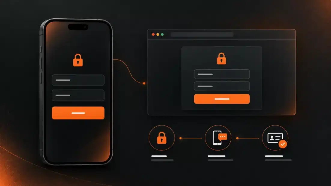 Tiptorro Login und Registrierung: Anmeldemaske auf iPhone und im Browser mit SMS TAN und Ausweisprüfung