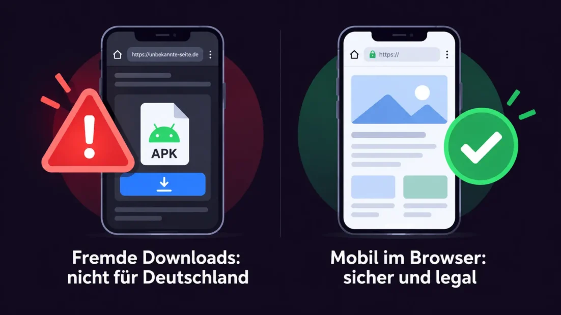 VBET am Handy: fremde APK Downloads sind nicht für Deutschland gedacht, sicher wettest du im Browser auf vbet.de