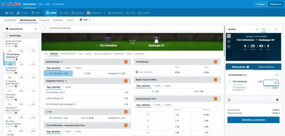 Sportingbet Wettschein ohne Steuerabzug